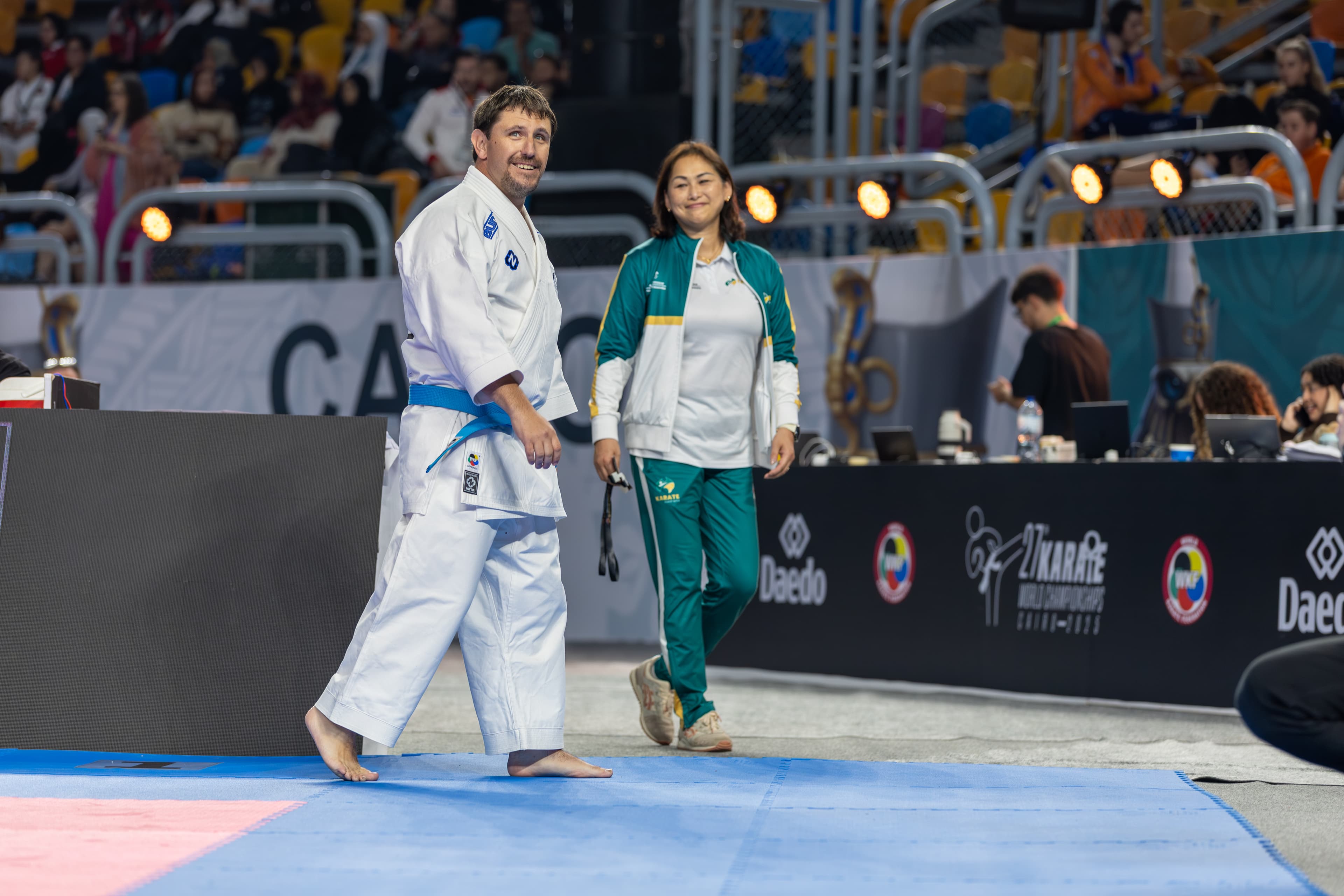Competitive karate at WKF World Championships